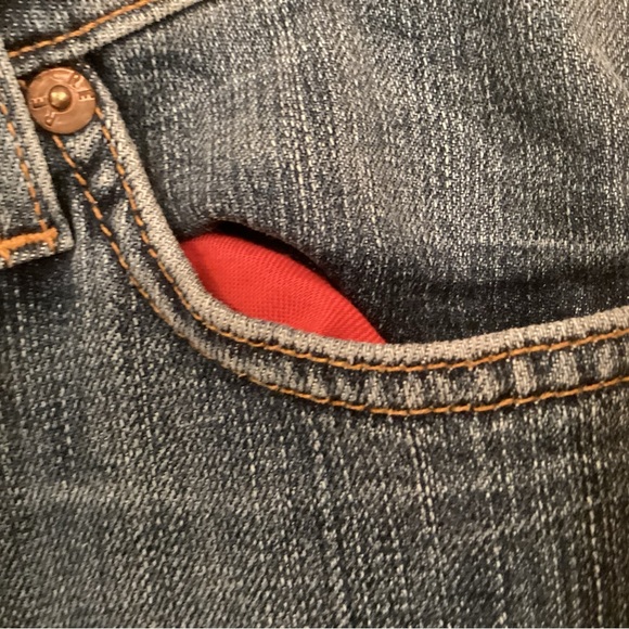 Red Engine, Vintage Bell Bottom, Size 30 length 34. Super soft made in the USA - Picture 2 of 6